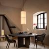 Lámpara Colgante Minimalista Estilo Japonés para Restaurante Diseñador Nórdico Casa de Huéspedes Sala de Té Mesa de Comedor Privada Barra Lámpara Colgante de Tela