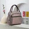 Bolso Nuevo para Mujer Bolso de Tela Impermeable Bolso Grueso de Cinco Capas para Mamá Bolso de Mano para el Trabajo Bolso para Lonchera Bolso de Mano Bolso de Regalo para Mamá