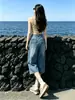 Jeans Cortos de Cintura Alta para Mujer, Delgados de Verano, Nuevo Estilo 2026, Petite, Pierna Ancha Holgada, Shorts Rectos Versátiles de Longitud Media