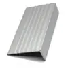 Tira Antideslizante de Aleación de Aluminio Perfil en L para Peldaño de Escalera Protector de Esquina Metálico Tira de Acabado para Borde de Mármol Tira de Acabado para Bordes de Azulejo