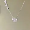 Colar Pulsante em Alta no TikTok Personalizado Versátil Moda Exquisito Colar de Luxo Presente de Dia dos Namorados