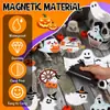 Pegatinas para Coche de Crucero de Halloween, Pegatinas Magnéticas, Pegatinas Decorativas de Dibujos Animados, Pegatinas para Fiesta, Pegatinas Festivas, Pegatinas de Fiesta para Refrigerador