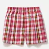 Calça Seta Roupa Íntima Masculina Algodão Tecido Solta Respirável Calça de Dormir Casa Tamanho Plus Shorts Boxer