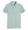 Ropa de trabajo playera tipo polo logo estampado personalizado bordado camisa publicitaria cuello camisero algodón camiseta personalizada camisa cultural corporativa manga corta
