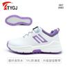 Zapatos de Golf para Mujer con Tacos Fijos Suela Antideslizante Zapatos Deportivos Botón Giratorio Zapatos de Golf Impermeables Modelos 1022