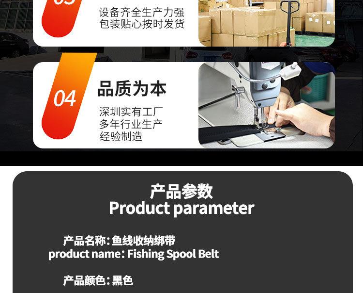 钓线轴带