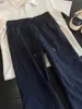 Pantalones de Senderismo de Nailon Azul Marino Cortados en Diagonal para Hombre, Temporada de Primavera, Pantalones Casuales de Pierna Ancha de Seda Helada de Secado Rápido, Pantalones Largos Rectos de Corte Limpio