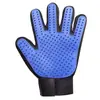 Guantes para gato limpieza de mascotas cepillo flotante artículos para mascotas guantes de pelo de cinco dedos masaje baño para gato y perro