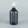 Botella de Plástico para Champú y Gel de Ducha Gris Boston 100-500ml Botella para Loción