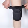 Protetor de joelho de esponja para homens e mulheres, protetor esportivo antiqueda e antiterremoto para dança e ajoelhamento, protetor de articulação do joelho espesso para engatinhar