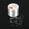 Venta Directa de Fábrica Blanco 100m Resina Cristal Hilo Elástico Alto Brillo Rebote Viscosidad Hilo de Baja Elasticidad Hilo para Cuentas