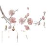 Cabecero de Dormitorio Moderno Sencillo Tela de Pared con Fondo Floral Papel Tapiz Decorativo para Sala de Estar Sofá Diseño de Relieve Tridimensional 3D