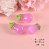 Criativo luminoso vegetal boneca resina acessórios artesanal diy pacote de material celular concha geladeira adesivos cabeça corda acessórios para cabelo adesivos