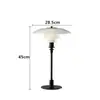 Lámpara de Mesa Decorativa Medieval Ph5 Escandinava Diseñador Danés Lujo Accesible Bauhaus Sala de Estar Estudio Dormitorio Mesita de Noche
