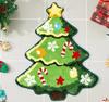 Amazon Natal Árvore de Natal Papai Noel Decoração Tapete Porta de Casa Caxemira Tapete de Chão Cobertor de Cabeceira