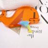 Jelly Glitter Golfinho DIY Material de Resina Brincos Chaveiro Pequeno Pingente Joias Pingente