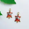 Accesorios de Joyería Colgante de Tortuga Colorida DIY Transfronterizos Colgante de Pulsera Aleación Accesorios de Gota de Aceite Pendientes Colgantes