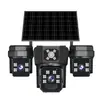 Cámara Solar Ql33 de Tres Ojos, Tres Pantallas y Tres Lentes, Wifi Inalámbrico para Exteriores, Cámara de Vigilancia 4G