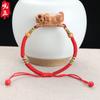 Suministro del Fabricante Caoba Pixiu Pequeño Hecho a Mano diy Joyería Juguete Cultural Accesorios Colgante Colgante Pulsera