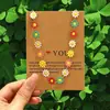 Collar de Flor de Margarita de Color Dopamina Transfronterizo Europeo y Americano Cadena Fresca de Flor Todo-partido para Clavícula para Mujeres