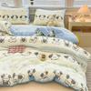 Colcha de Terciopelo de Frijol para Niños, Colcha Engrosada de Invierno, Colcha Cálida Individual para Dormitorio, Colcha de Primavera y Otoño, Colcha de Algodón para Todas las Estaciones, Esterilla para Cama