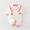 Mameluco para Bebé Otoño e Invierno Estilo Chino 120g Algodón Puro Ropa para Bebé Recién Nacido Ropa de Primavera Ropa para Bebé Ropa para Bebé