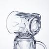 Taza de vidrio Benma G-HORSE, taza de té, taza de café, taza de agua, taza de vino, oficina, hogar, transparente, incoloro, cinturón