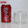Spot venta al por mayor calibre 85 botella de plástico transparente nueces granos snacks miel frasco sellado frasco de almacenamiento de boca ancha