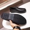 Zapatos de Hombre, Primavera y Otoño, Piel de Vaca de Primera Capa, Transpirables de Cuero para Negocios Casual, Piel Genuina de Hombre, Suela Blanda, Superficie Suave, Zapatos de Padre de Mediana Edad