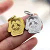 Nuevo Perro Shishi Animal Perro Logo DIY Formulación Llavero Damas Lindo Acero Inoxidable Llavero
