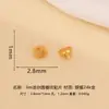 Novo Patch Emblema com Padrão Chinês da Sorte Prata de Lei 925 Banhado a Ouro Wenwan Pulseira de Mão Contas Budistas DIY Colar Artesanal Acessórios de Joia