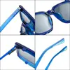 Novo Conjunto de Óculos Polarizados da Moda para Crianças Meninas, Óculos com Lente Anti-Azul para Miopia para Meninos, Armação Quadrada, Design Simples, Haste com Mola, Atacado