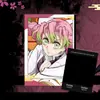 Série de Halloween de Demon Slayer: Kimetsu No Yaiba - Cartões Colecionáveis Polaroid de Tanjiro, Nezuko, Inosuke e Shinobu com Decoração de Embalagem Dolorosa