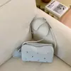 Bolso Baguette para Mujer, Nuevo Bolso Cruzado de Alta Gama Texturizado, Bolso de Mano Coreano de Nicho, Bolso de Hombro Versátil a la Moda