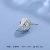 Joias de Prata Pura 999 Eixo de Conexão Contas Espaçadoras Olho de Libélula de Prata Esterlina Nuvem Traseira de Seis Vias com Contas Contas de Cintura Acessórios de Prata DIY