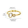Anel de Diamante Rosa de Luxo Leve Europeu e Americano Transfronteiriço Anel de Pérola em Lote Misto Anel Articulado de Corrente Geométrica de Folha Feminino