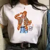 Serie Nueva 2025 Estampado de Patrón de Color Camisetas Sueltas para Hombre y Mujer Talla Europea Básica