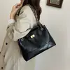 Bolsa Saco Popular para Mulheres Outono e Inverno 2025 Nova Bolsa de Corrente Rombos de Alta Qualidade Bolsa de Ombro Transversal Versátil e da Moda