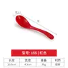 Cuchara de melamina de colores cuchara de plástico pequeña cuchara de sopa cuchara cuchara kung fu con gancho cuchara cuchara de mango largo cuchara comercial