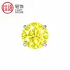 Brincos Minimalistas Versáteis em Liga de Titânio F136 com Cravação de Cristais Swarovski Genuínos, Formato de Tigela, Quatro Garras, para Piercing de Cartilagem Auricular