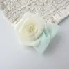 Fio de Gelatina de Fada Estilo Floresta Flor de Camélia Tecido Acessórios para Bolsa DIY Flor de Sapato Acessórios para Chapéu Acessórios para Roupas