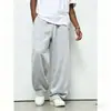 Pantalonas Casuais Pesados Estilo Americano para Homem para Comércio Exterior Transfronteiriço Nova Coleção Primavera/Verão 2026 Calças de Moletom Largas Calças Retas Retro Americanas
