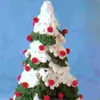 Comercio Exterior Estación Independiente Transfronteriza Nuevo Dibujo Animado Árbol de Navidad Adornos Festivos Decoración Navideña Moda Escritorio Adornos Pequeños