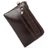 Cartera para Monedas de Cuero Genuino Transfronteriza Productos Genuinos Bolso para Tarjetas Casual Billetera Multifuncional de Piel de Vaca con Carga Reducida Bolso Pequeño Billetera Sencilla Venta al por Mayor