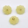 Botones de Flor de Imitación de Jade, Botones de Alto Nivel Retro Estilo Nacional, Nuevos Botones Decorativos Chinos para Suéter Cheongsam y Dinastía Han Cosidos a Mano