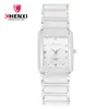 Reloj para Pareja al por Mayor Reloj Dawn Punto Cuadrado Reloj de Cuarzo 104A Reloj para Mujer Hombre Fabricantes de Relojes