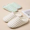 Chinelos de Algodão Silenciosos e Sem Ruído para Mulheres, Novo Modelo para Todas as Estações, Antiderrapantes para Uso Interno em Casa, Respiráveis, com Solado Macio para Casais, Primavera e Outono