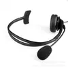 Venda Direta de Fábrica de Fones de Ouvido Leves para Telefone, com Conector de Cristal RJ9, Fones de Ouvido para Atendimento ao Cliente, Fones de Ouvido para Call Center