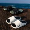 Pantuflas de Verano Usar Gama Alta Gama Alta que Aumentan la Altura Suela Gruesa Transpirables para el Hogar de Interior Antideslizantes para Parejas de Moda Pantuflas para Hombre