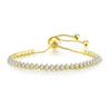 Pulseras de Tenis Geométricas Populares Europeas y Americanas con Circonita para Mujer, Fila Única Llena de Diamantes, Pulseras de Cristal Ajustables, Modelo Popular Transfronterizo, Venta al por Mayor